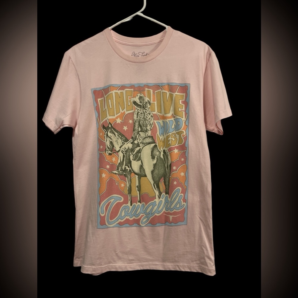 Pink Western Tee